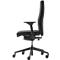 Fauteuil de bureau Dauphin to-strike work comfort pro, avec accoudoirs, mécanisme synchrone, assise profilée, noir