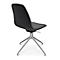 Fauteuil de conférence Topstar Sitness Life 1.1, pivotant/assis réglable en hauteur, sans accoudoirs, L 460 x P 390 x H 450-480 mm, piétement 4 branches, alu mat &amp; tissu, anthr.