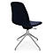 Fauteuil de conférence Topstar Sitness Life 1.1, pivotant/assis réglable en hauteur, sans accoudoirs, L 460 x P 390 x H 450-480 mm, piétement 4 branches, alu mat &amp; tissu, d.bleu