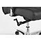 Fauteuil de direction Topstar Sitness Director, avec accoudoirs, mécanisme synchronisé 3D, siège plat, cuir véritable, noir
