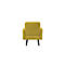 Fauteuil meet® by Paperflow LISBOA, revêtement en similicuir vert résistant aux désinfectants, piétement noir, L 710 x P 815 x H 830 mm
