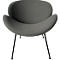 Fauteuil Paperflow SMILE, mousse de polyuréthane, jusqu'à 120 kg, acier &amp; polyester, noir &amp; anthracite