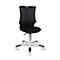 Fauteuil pivotant pour enfant S'neaker, sans accoudoirs, siège en auge, dossier en maille 3D, gris foncé/noir/blanc
