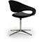 Fauteuil pivotant SAMBA, capacité de charge jusqu'à 200 kg, fauteuil, noir