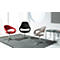 Fauteuil pivotant SAMBA, capacité de charge jusqu'à 200 kg, fauteuil, rouge
