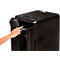 Fellowes Aktenvernichter AutoMax 450C, Vollautomatik, Partikelschnitt 4 x 38 mm, P-4, 68 l, 450 Blatt Schnittleistung, mobil, schwarz