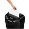 Fellowes Aktenvernichter Powershred® LX25, Partikelschnitt 4 x 37 mm, P-4, 11,5 l, 6 Blatt Schnittleistung, schwarz