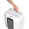 Fellowes Aktenvernichter Powershred® LX25, Partikelschnitt 4 x 37 mm, P-4, 11,5 l, 6 Blatt Schnittleistung, weiß