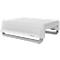Fellowes Breyta Support d'écran, blanc, réglable en hauteur