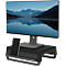 Fellowes Breyta™ Support d'écran, réglable en hauteur sur 3 niveaux, L 354 x P 304 x H 82-151 mm, 100% plastique recyclé, noir