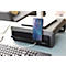 Fellowes Breyta™ Support d'écran, réglable en hauteur sur 3 niveaux, L 354 x P 304 x H 82-151 mm, 100% plastique recyclé, noir