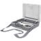 Fellowes® Breyta Toolbox notebooktas, tot 14 inch, cilinderslot, laptophouder, ABS, wit