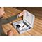 Fellowes® Breyta Toolbox notebooktas, tot 14 inch, cilinderslot, laptophouder, ABS, wit