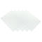 Fellowes dekblad pvc, transparant, A4, voor draad- en plasticinbindmachines, 150 µm, 100