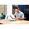 Fellowes® Laminiergerät ION A3, für Folienstärke 80-125 μ, 300 mm/min, mit Starter Kit für 10 x A3 Laminationen, silber-weiß