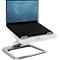 Fellowes Laptopstandaard Hana™, tot 17 inch en 4,5 kg, in hoek en hoogte verstelbaar, 90° draaibaar, USB-poorten, wit