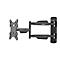 Fellowes LCD/LED/TV-Wandhalterung Full Motion, max. 35 kg, flexible Positionierung