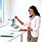 Fellowes Lyra multifunctionele inbindmachine, inbinden/snijden/ponsen, tot DIN A4, B 423 x D 395 x H 153 mm, zilver-wit