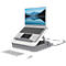 Fellowes® Notebooktasche Breyta Toolbox, bis 14 Zoll, Zylinderschloss, Laptopständer, ABS, weiß