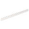 Fellowes plastic inbindruggen, formaat 12 mm, 100 stuks, voor inbindmachines plastic inbindrug wit