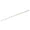 Fellowes plastic inbindruggen, formaat 6 mm, 25 stuks, voor inbindmachines plastic inbindrug wit, 25 stuks