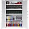 Feuerschutzschrank FS 1514, B 1225 x T 520 x H 1950 mm, Elektronikschloss