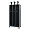 Feuerwehrspind C+P Evolo EXPERT, 3 Abteile, B 900 x T 500 x H 1850 mm, RAL 7016 Anthrazitgrau/RAL 7021 Schwarzgrau