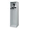 Feuerwehrspind C+P Evolo Flexo, 1 Abteil, mit Helmhalter, Bodengleiter, B 500 x T 600 x H 1850 mm, RAL 7035 Lichtgrau
