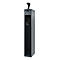 Feuerwehrspind C+P Evolo PRAKTUS, 1 Abteil, Helmhalter, mit Sockel, Bodengleiter, B 300 x T 500 x H 1850 mm, RAL 7016 Anthrazitgrau