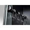 Feuerwehrspind C+P Evolo Youngster, 3 Abteile, ohne Helmhalter, Bodengleiter, B 1200 x T 500 x H 1530 mm, RAL 7035 Lichtgrau