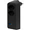 Fiche de dérivation brennenstuhl® cleverLINE, 2x, 1 x USB-A/1 x USB-C, pivotant sur 300°, sans accroche, IP20, plastique, noir