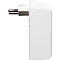 Fiche de dérivation brennenstuhl® cleverLINE, 2x, pivotant sur 300°, avec interrupteur éclairé, sans accroche, IP20, plastique, blanc