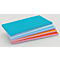 Pile de cinq feuilles de papier colorées du set Magnetoplan Sea Dusk sur un fond gris clair.
