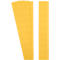 Fiches pour tableaux Ultradex Planrecord, inscriptibles, L 50 x H 32 mm, carton, jaune, 90 pièces