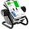 Fichier rotatif pour cartes de visites VISIFIX DURABLE, pour 400 cartes, noir