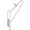 Fiets-ophangsysteem WSM, 90° recht, voor banden tot B 55 mm, B 900 x D 400 x H 600 mm, staal thermisch verzinkt, 1 ophangplek