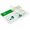 Films à plastifier GBC®, pour plastifieuses à chaud, A4 portrait &amp; paysage, inscriptibles, 100 µ, L 303 x l 216 mm, transparent mat, polyester, 100 pièces