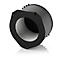 Filtre à particules pour purificateur d'air AP 140 PRO IDEAL, forme ronde, échangeable, noir