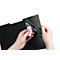 Filtre anti-regard Durable MAGNETIC, pour ordinateurs portables &amp; écrans tactiles de 15,6'' &amp; format d'image 16:9, avec pochette pour documents &amp; chiffon en microfibres, anthracite/gris