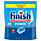 Finish Powerball Geschirrspültabs Sparpack mit 93 Tabs in blauer Verpackung.