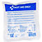 Kühlkompresse von First Aid Only in weißer Kunststoffverpackung mit blauem Logo und Gebrauchsanweisung.