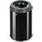 Flammverlöschender Papierkorb, 15 l, schwarz