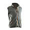 Fleece Weste Jobman 7501 PRACTICAL, dunkelgrau, Polyester, XS