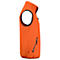 Fleece Weste Jobman 7501 PRACTICAL, orange, Polyester, 3XL