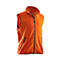 Fleece Weste Jobman 7501 PRACTICAL, orange, Polyester, L