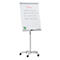 Flipchart Franken U-Act!Line mobil, 700x1000 mm, mit 5 Rollen, magnetisch, recycelt, hellgrau