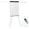 Flipchart Legamaster Sketch Pro, magnetisch bord, in hoogte verstelbaar, 2 zijarmen, statiefvoet, incl. startset, B 680 x H 1050 mm, zwart/wit