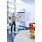Flipchart mobile Legamaster Sketch Pro, tableau magnétique, réglable en hauteur, 2 bras latéraux, pied en étoile, kit de démarrage inclus, L 680 x H 1050 mm, noir et blanc