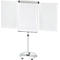 Flipchart mobile MAULsolid - avec 2 bras latéraux rabattables magnétiques + 5 blocs de 20 feuilles + 4 marqueurs gratuits