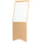 Flipchart Rocada RD-60 ECO, recycelbar, integrierter Griff, B 650 x H 950 mm, braun